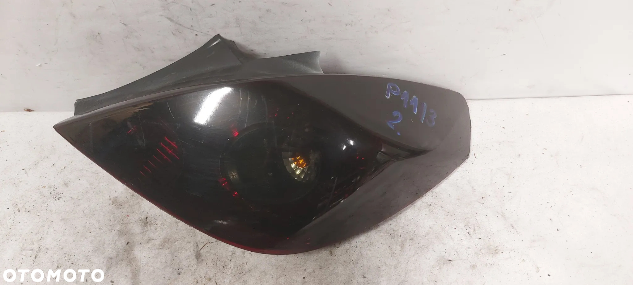 .  KOMPLET LAMP TYL TYLNYCH OPEL CORSA D BLACK SPORT TUNING - 2