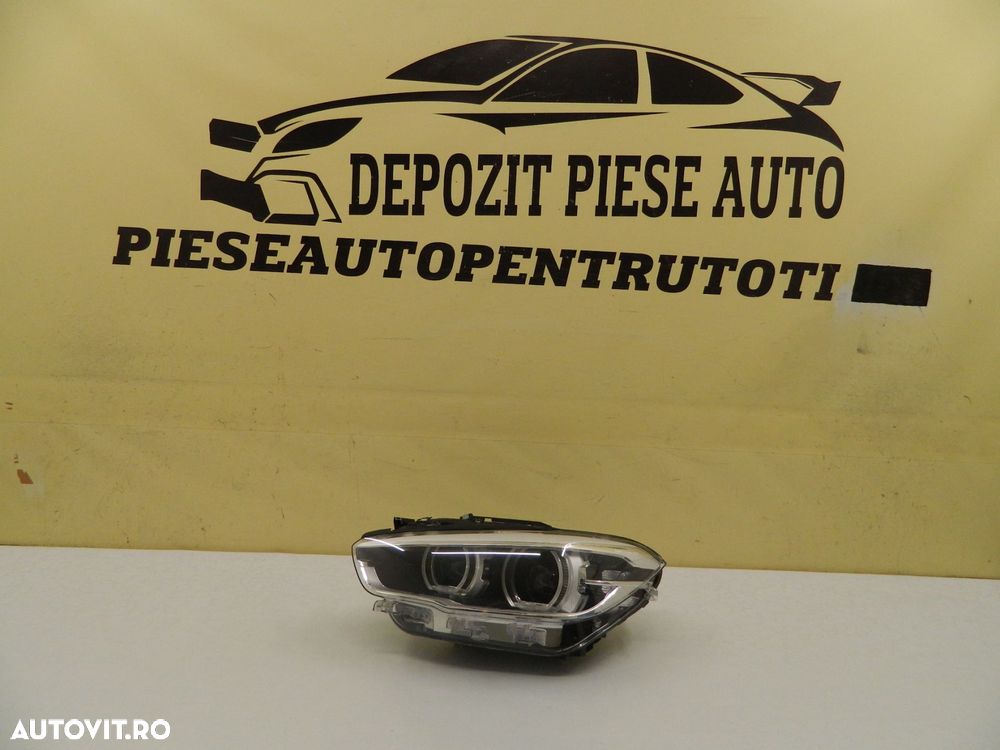 Far stanga BMW Seria 1 F20 LCI FULL LED Adapive, 2015, 2016, 2017, 2018, 2019, cod origine 7214791-01. - 2