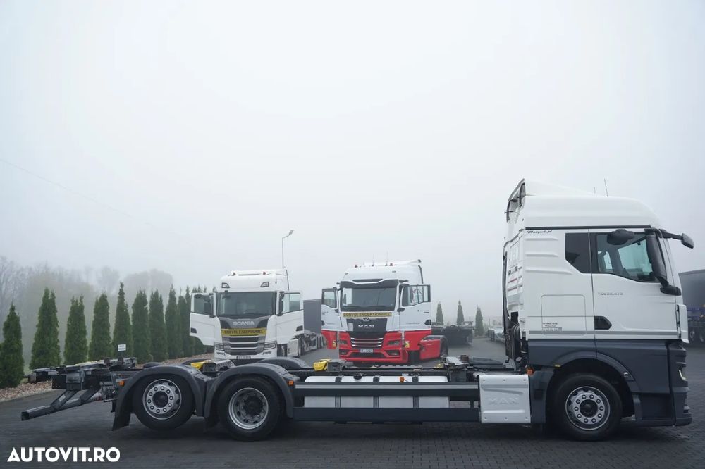 MAN TGX 26.470 / BDF / 6X2 / Suprastructură SDG HV 100/120 / Axă liftabilă / Pentru transport containere / - 21