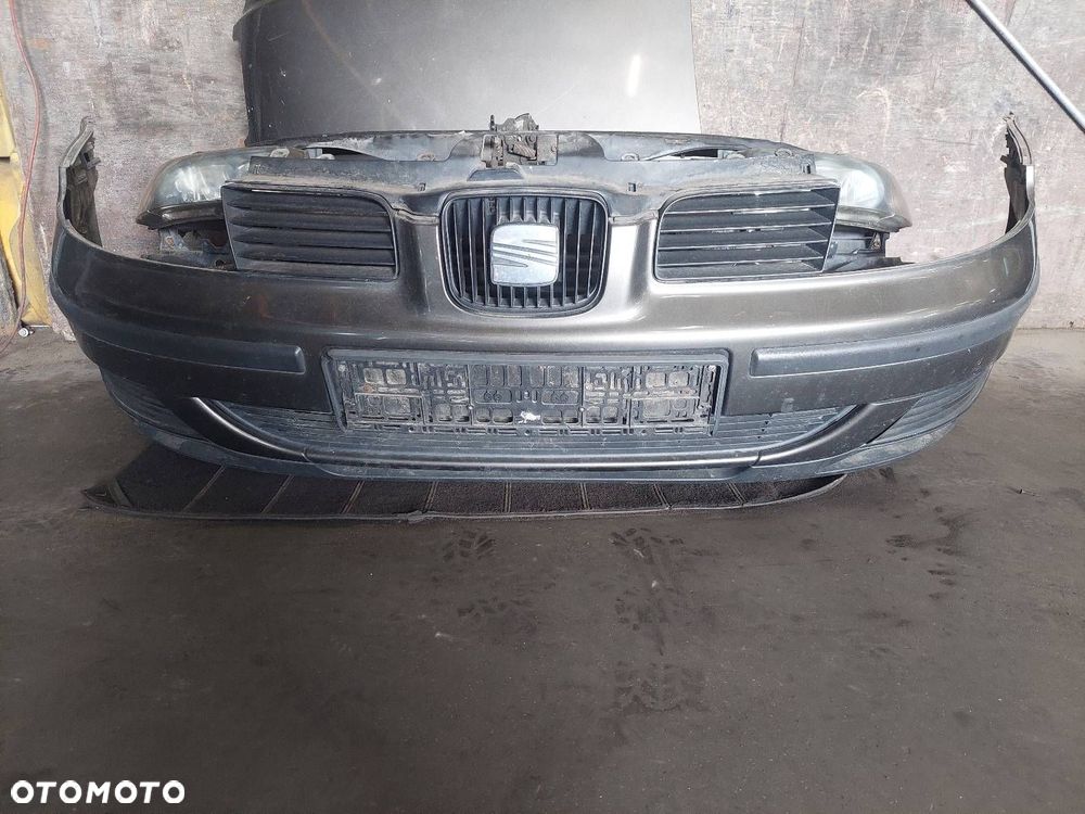 KOMPLETNY PRZÓD MASKA ZDERZAK PAS PRZEDNI LAMPY SEAT TOLEDO II LEON I LS7X - 2