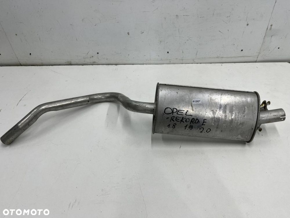 Wydech Opel Rekord E 1.8b 1.9b 2.0b 77-86r. tłumik środkowy NOWY oryginalny 130718302 - 1