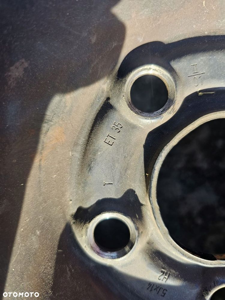 Koła stalowe 6Q0601027R VW Polo 9N 165/70/R14 - 6