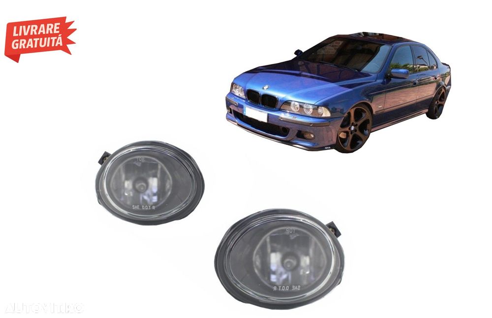 Proiectoare Lumini de Ceata BMW E46 (1998-2003) E39 (1996-2002) Versiunea Sport- livrare gratuita - 6