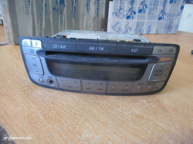 Radios 861200H010 PEUGEOT 107 2007 CITROEN C1  1 FASE 1 AIRDREAM SX 2006 1.0I 68CV 5P PRETO CITROEN C1 1 FASE 2 2011 1.0I 70CV 5P CINZA - 6