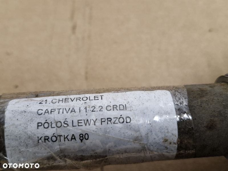 chevrolet captiva 1 i 2.2 vcdi półoś lewy przód lewa przednia krótka - 4