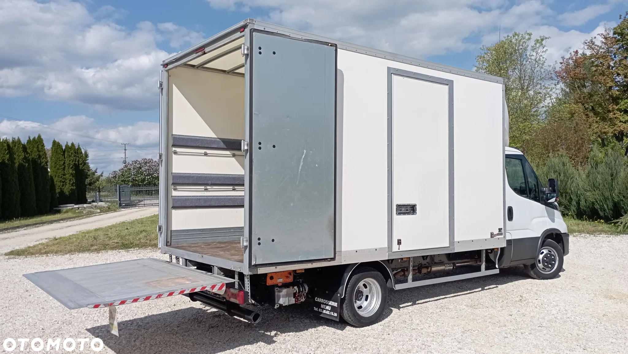 Iveco DAILY 35C16 160TDI KONTENER 8-PALET, DRZWI BOCZNE, WINDA 750KG - 9