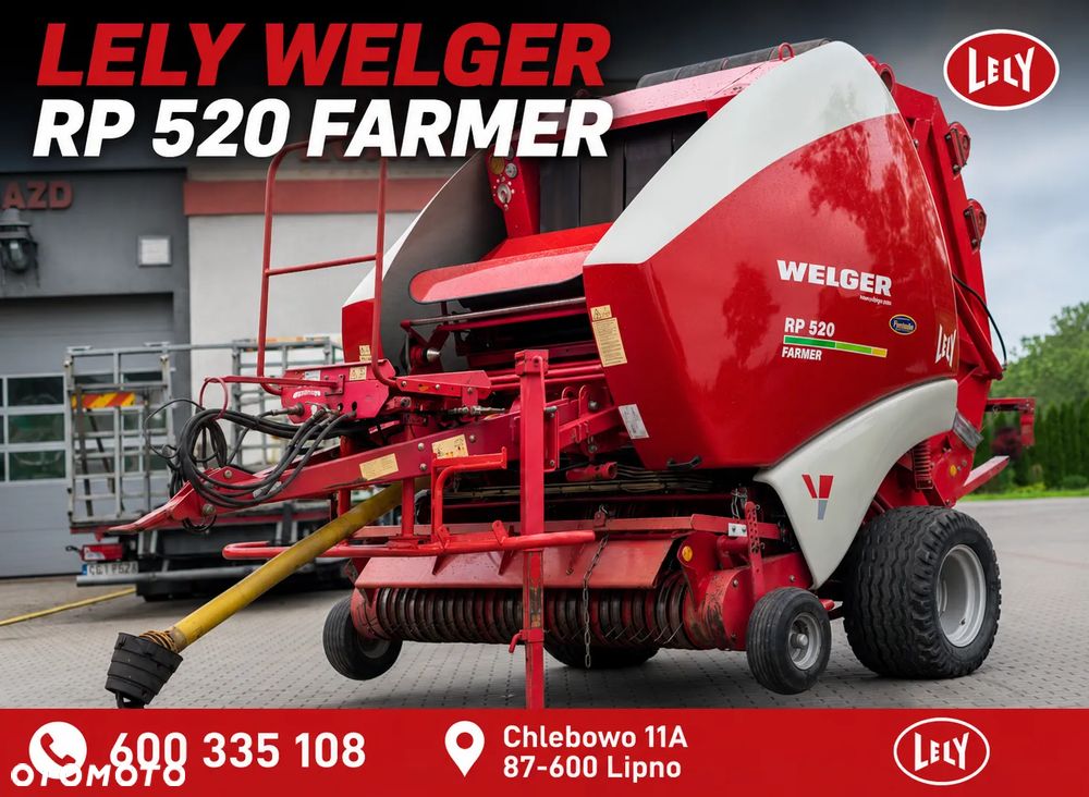Lely LELY WELGER RP 520 FARMERStan Idealny Posiadam wiele maszyn Prasa Ciągnik Rozrzutnik - 2