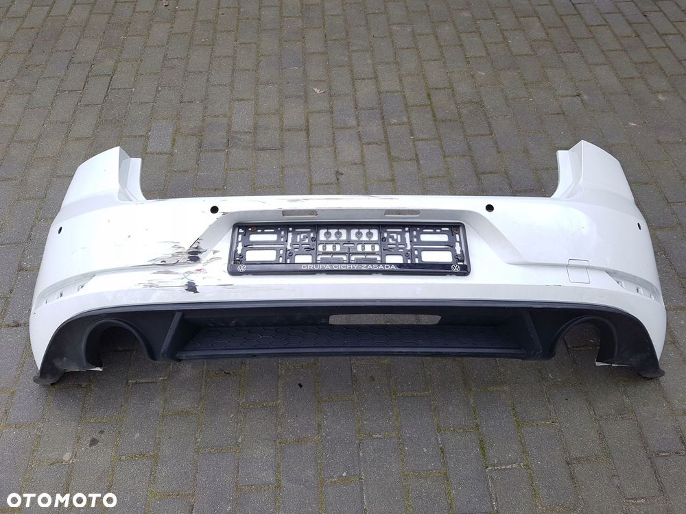 vw golf 7 hb lift gti gtd zderzak tył 5g6807421bk 4 pdc - 2