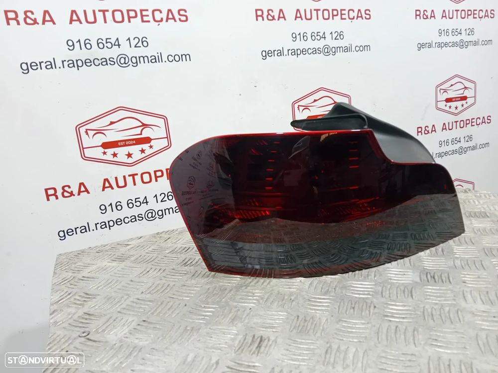 Farolins Trás Traseiro Esquerdo Direito Bmw Série 1 E82 E88 Pré LCI Escurecidos Originais - 14