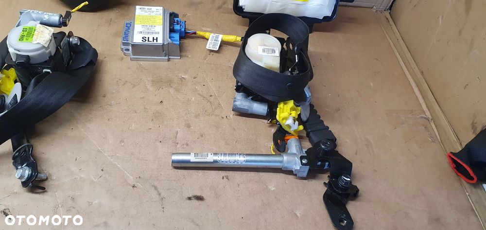 Poduszka konsoli kierowcy poduszki pasy sensor AIRBAG zestaw naprawczy Kia Sportage III - 5