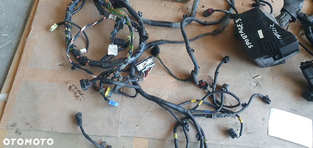 Instalacja wiązka silnika wtyczki wtyczka przewód kabel Kia Sportage III 1.7 CRDI - 9
