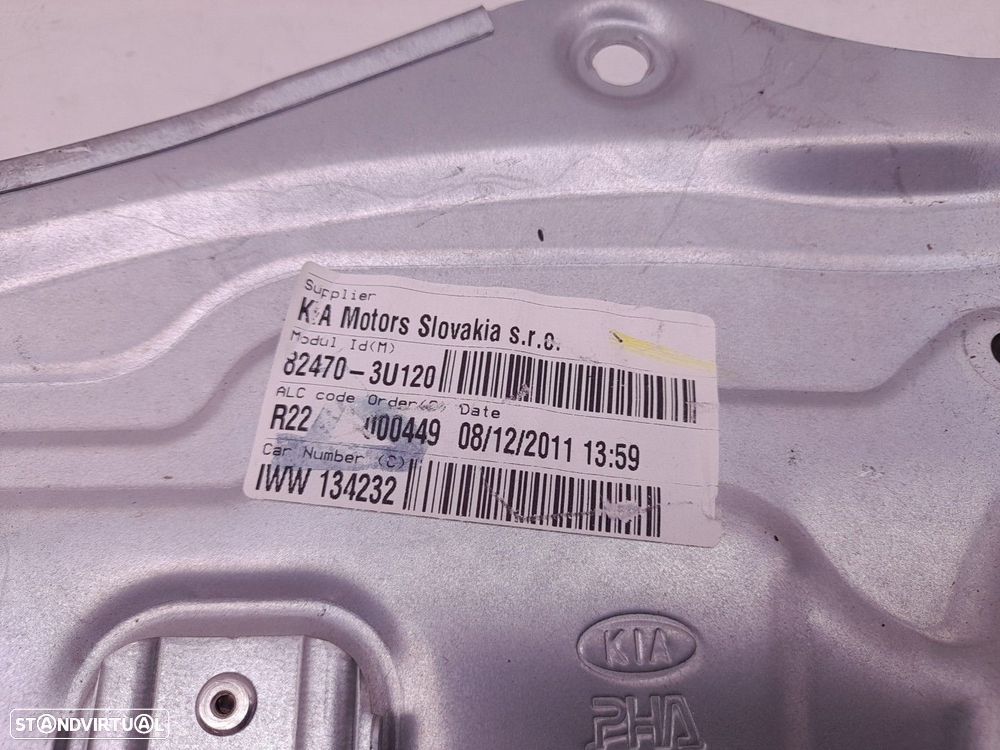 Elevador vidros frente esquerdo KIA Sportage III (SL) - 3