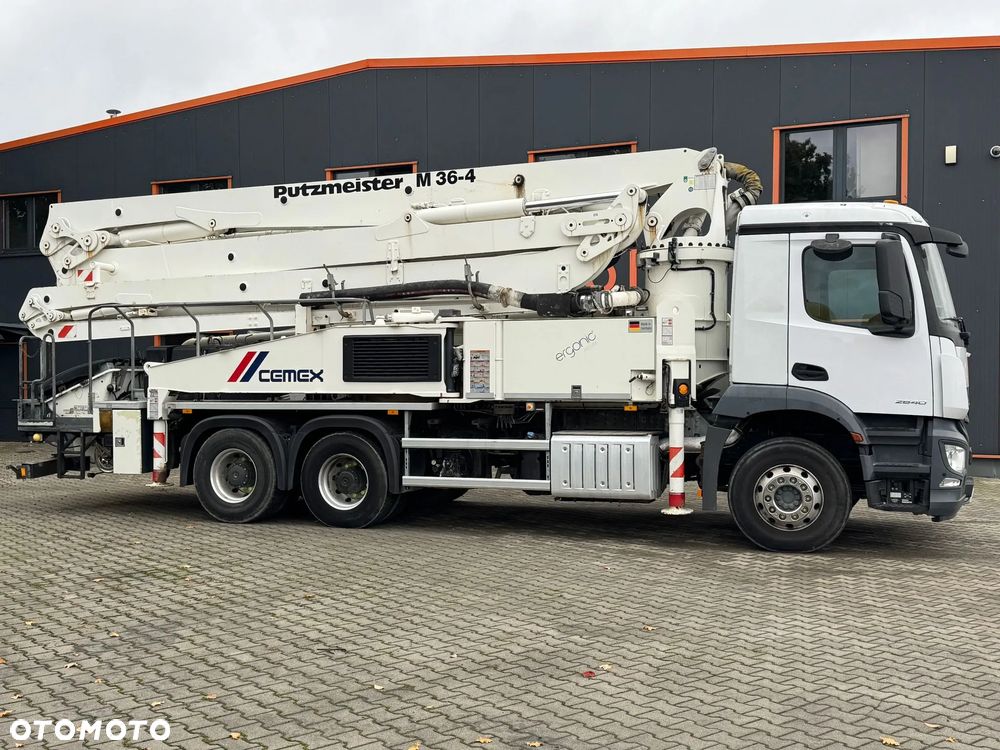 Mercedes-Benz ROCS 2840 6x4 EURO6 POMPA DO BETONU PUTZMEISTER 36-4 - 4