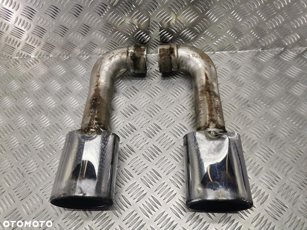 VW TOUAREG 7P 10-18R KONCOWKA KONCOWKI TLUMIKA WYDECH WYDECHU CHROM KOMPLET PRAWA 7P6253682H LEWA 7P6253681H - 3