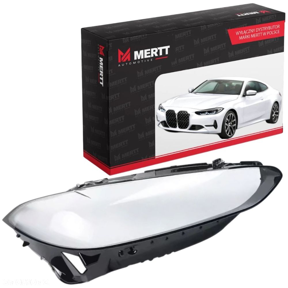 KLOSZ SZKŁO REFLEKTORA LAMPY PRZEDNIEJ PRAWY BMW Seria 4 G22 G23 2020-2022 - 2