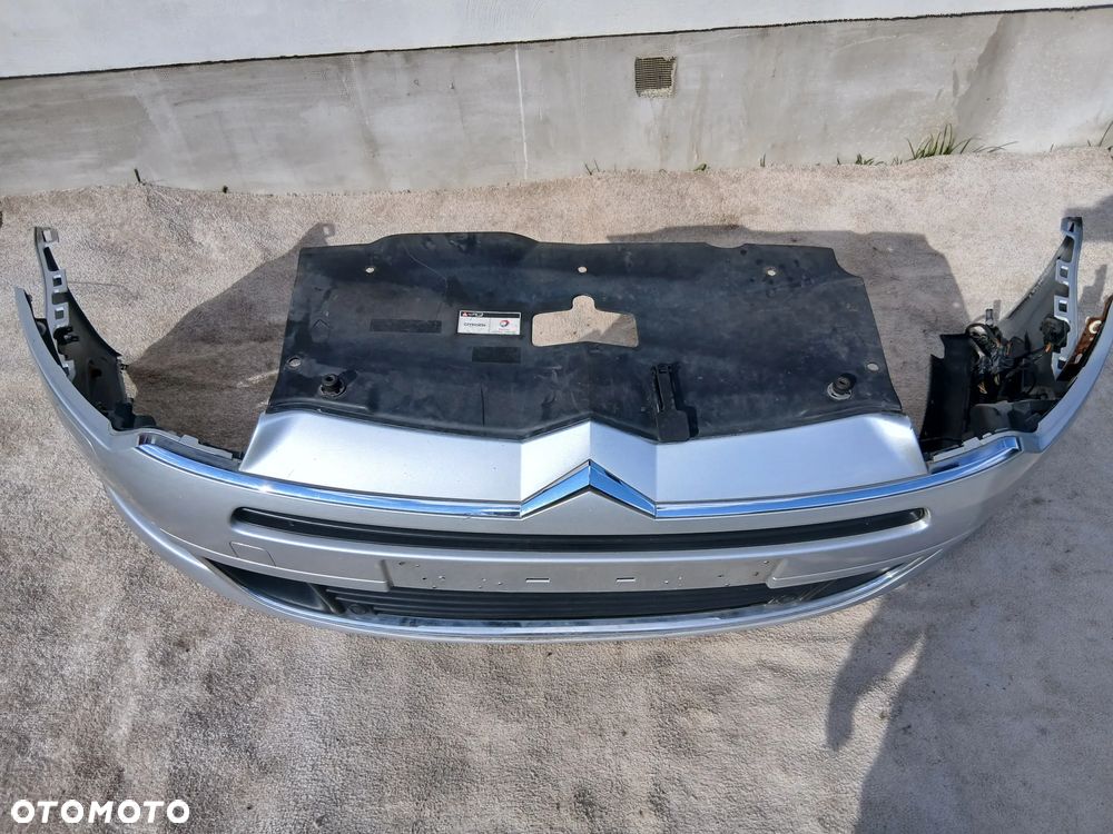 ZDERZAK PRZEDNI CITROEN C5 III X7 KOMPLETNY 6XPDC  SPRYSKI - 4