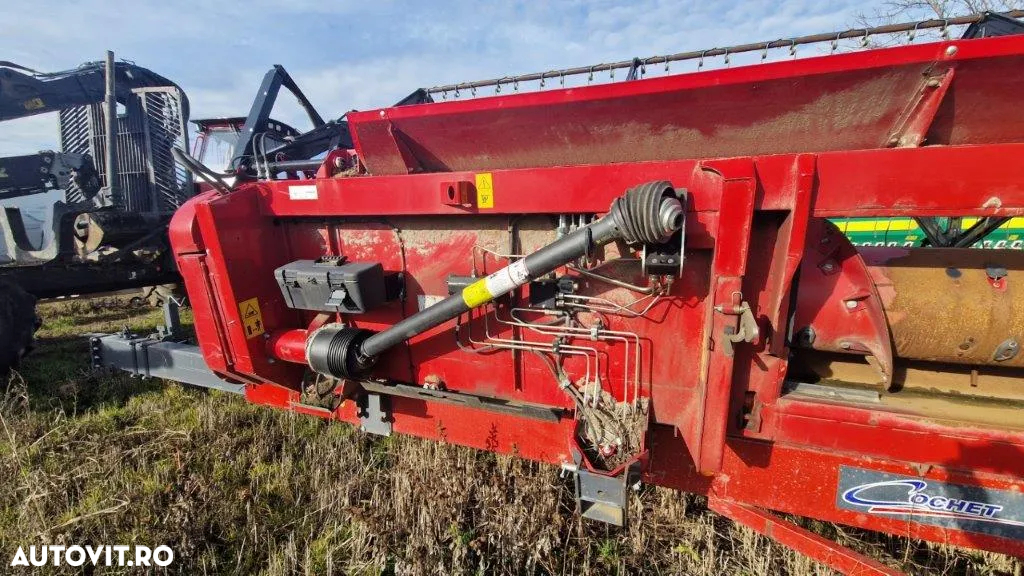 Case IH VARICUT 6.10M HEDER MULTIFUNCTIONAL SI CARUCIOR COCHET TRXH8 - 8