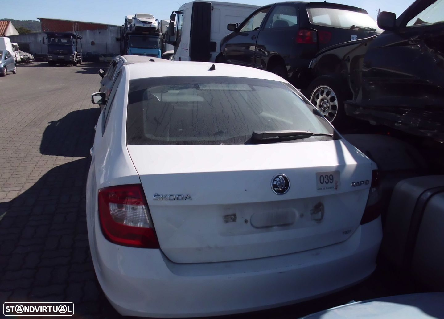 Peças Skoda Rapid  2013 - 4
