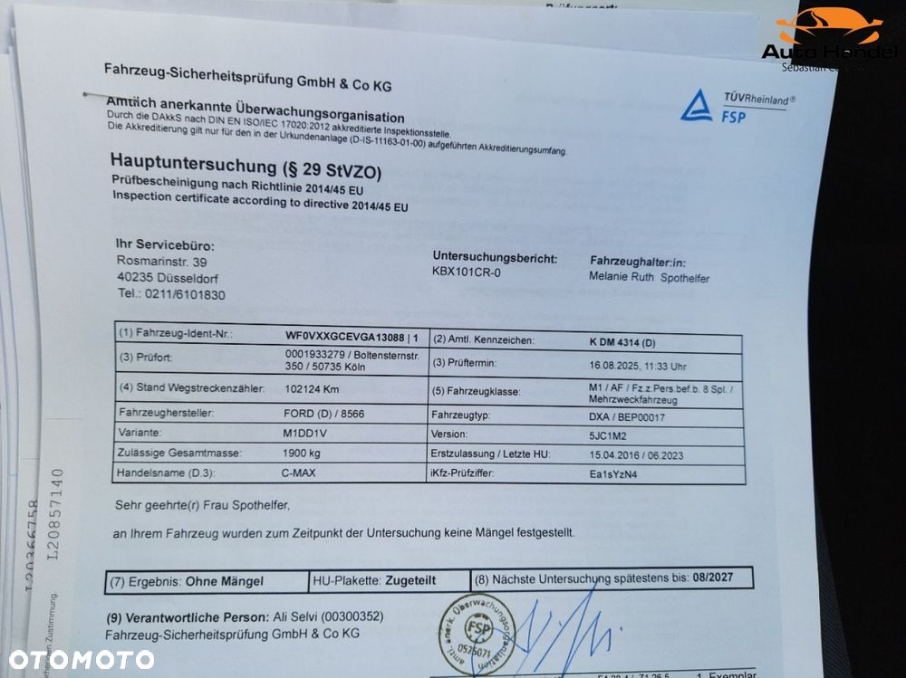 Ford C-MAX 1.0 EcoBoost Titanium ASS - 8