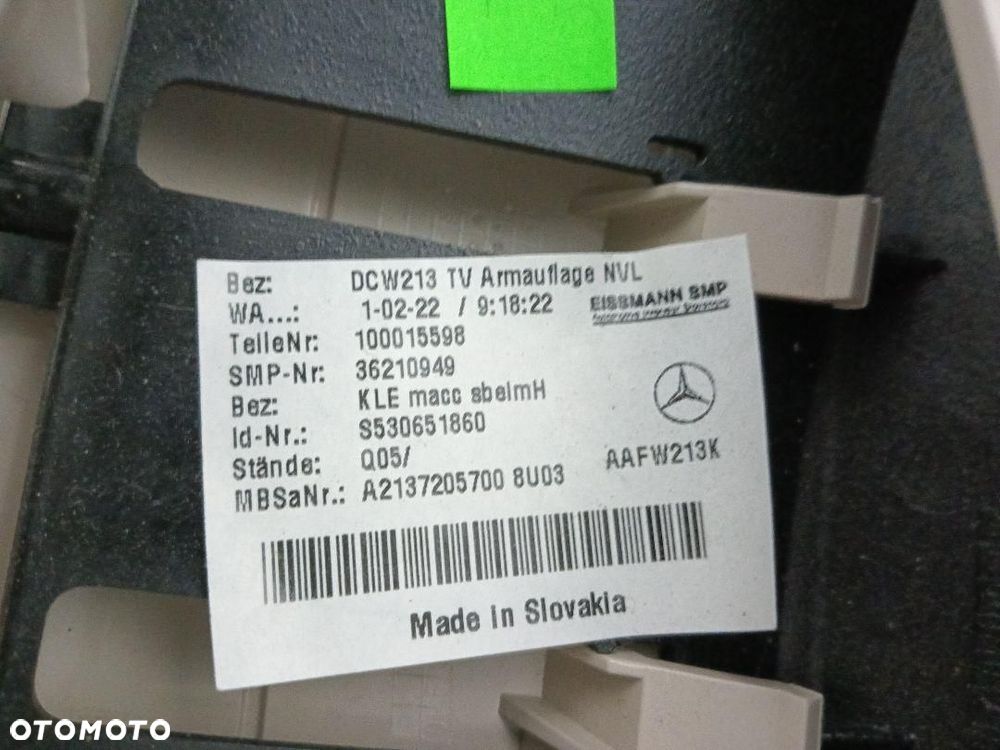 UCHWYT ZAMYKANIE DRZWI LEWE MERCEDES E KLASA W213 A2137205700 - 4