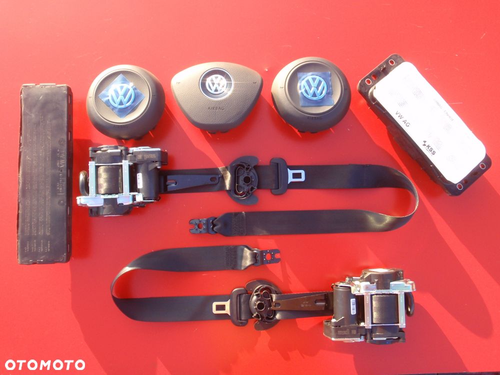 VW UP POLO 6C GOLF VII 7 PASSAT B8 EOS SCIROCCO T-ROC T-CROSS JETTA 5C TOURAN 5T TIGUAN 5N TOUAREG CADDY 2K CRAFTER ARTEON SPORTSVAN SHARAN AMAROK TAIGO ID.3 ID.4 ID.5 ID.BUZZ WIĄZKA AIRBAG PODUSZKI INSTALACJA MULTIFUNKCYJNA AIR BAG SRS NOWA NEW NEU NEV !!! - 4