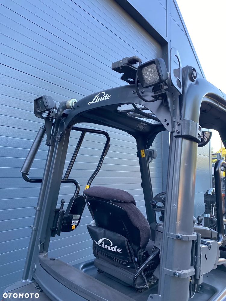Linde E20L DUPLEX  przesuw zintegrowany, NOWE opony - 26