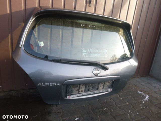 KLAPA TYŁ TYLNA KOMPLETNA NISSAN ALMERA N16 - 8