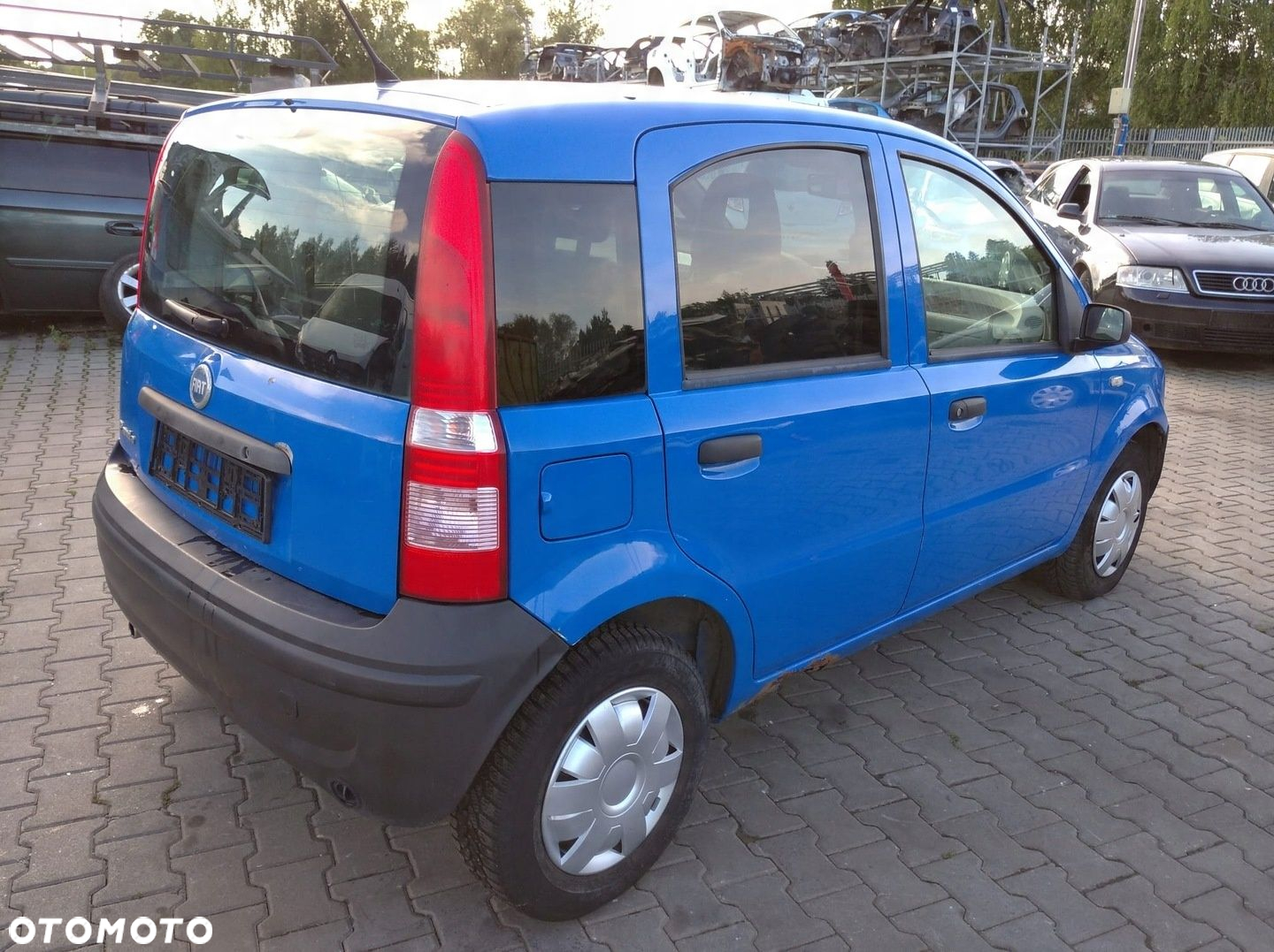 FIAT PANDA 2 II 169 ZDERZAK PRZÓD PRZEDNI CZARNY - 7