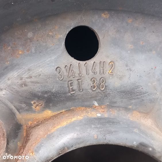 VW Polo Seat Ibiza Vario 99-01 4x100  kolo dojazdowe 14" - 5