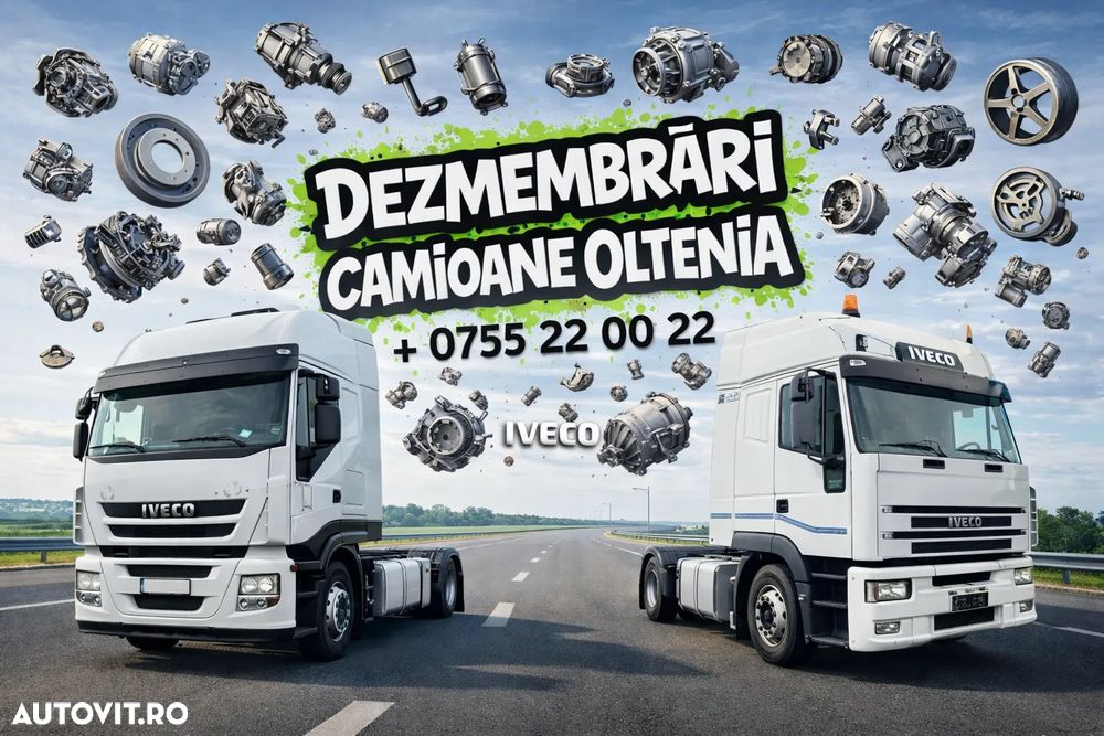 DEZMEMBREZ IVECO – Eurostar / Eurotech / Stralis / Eurocargo/ Trakker /Cursor - piese din dezmembrari - 1