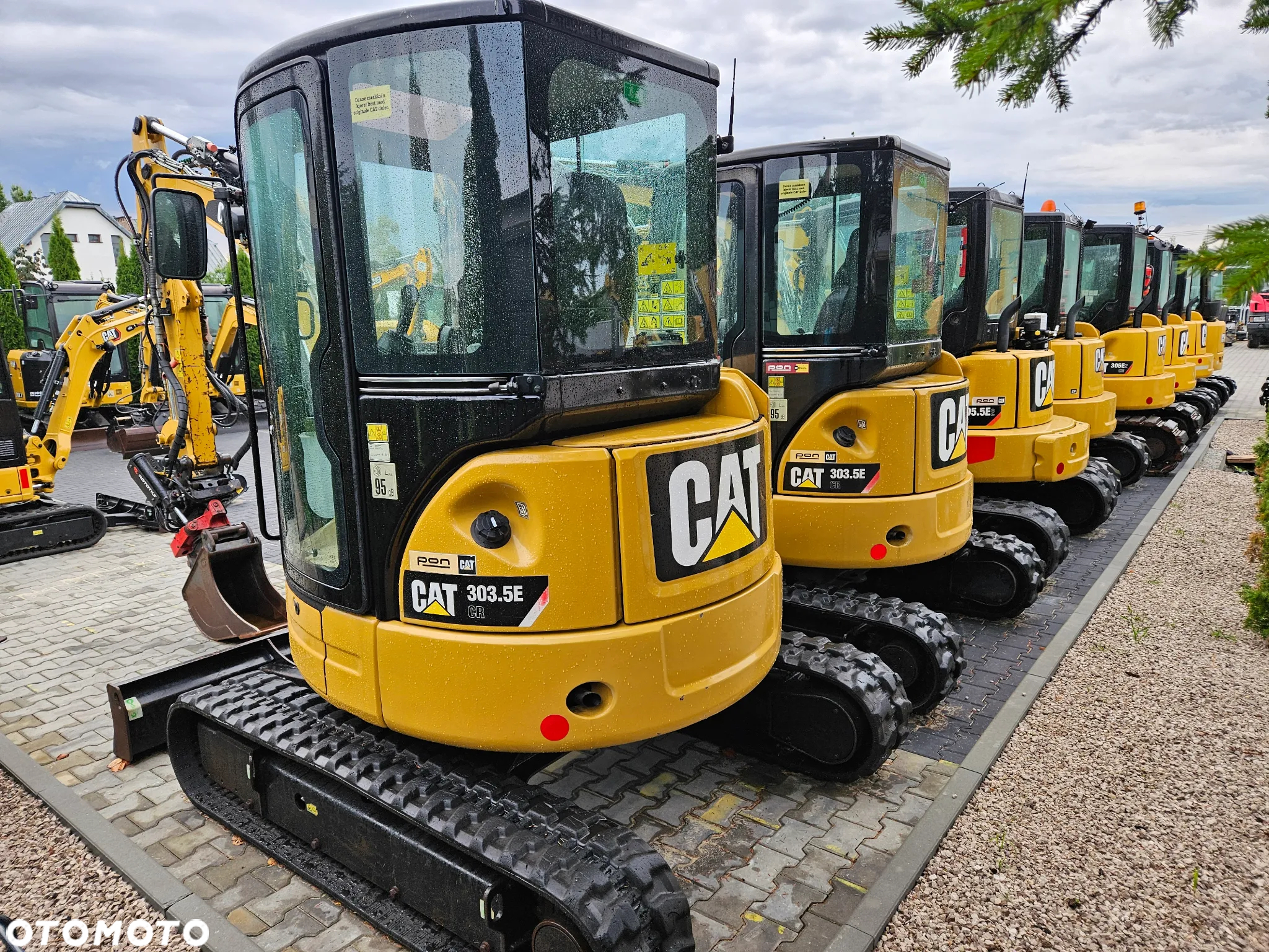 Caterpillar MINIKOPARKA CAT CATERPILLAR 305E2 305E 305 304 306 2018R ROTOTILT - 7
