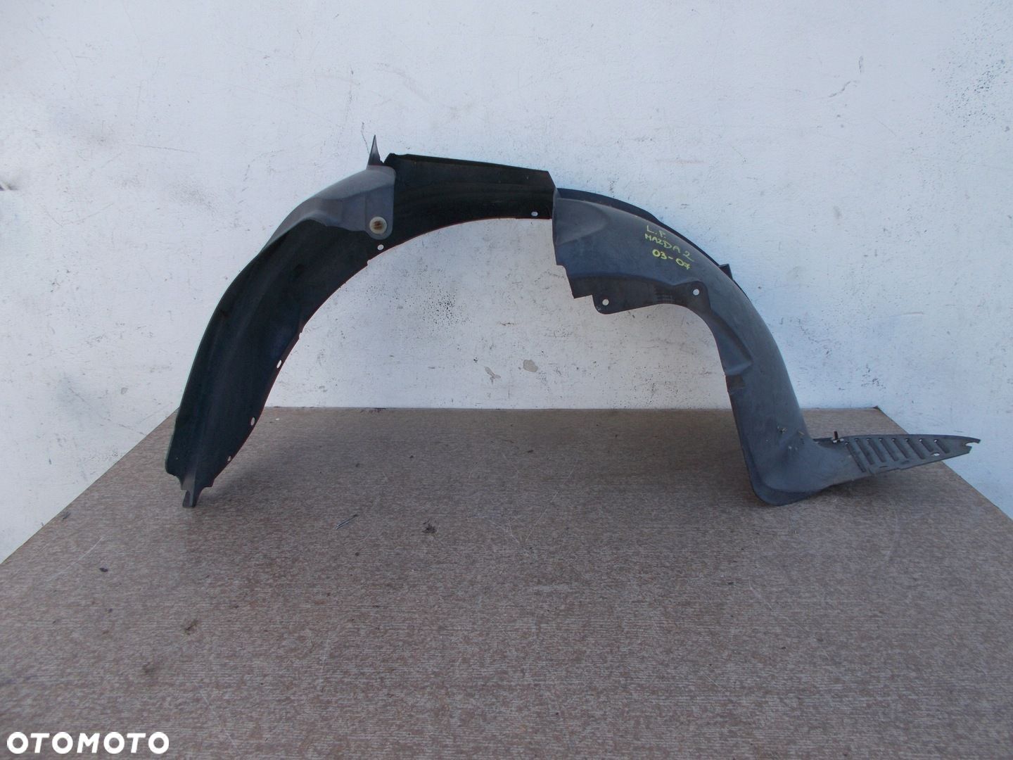 MAZDA 2 02-07 DY 3M7116115AE NADKOLE LEWE PRZÓD PRZEDNIE 3M71-16115-AE - 1
