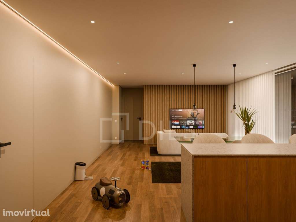 Apartamento T2 com varanda inserido em novo empreendimento, em Gond... - Grande imagem: 2/36