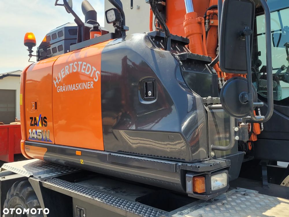 Hitachi ZX145W / ROTOTILT ze szczypcami / przyczepa / - 10