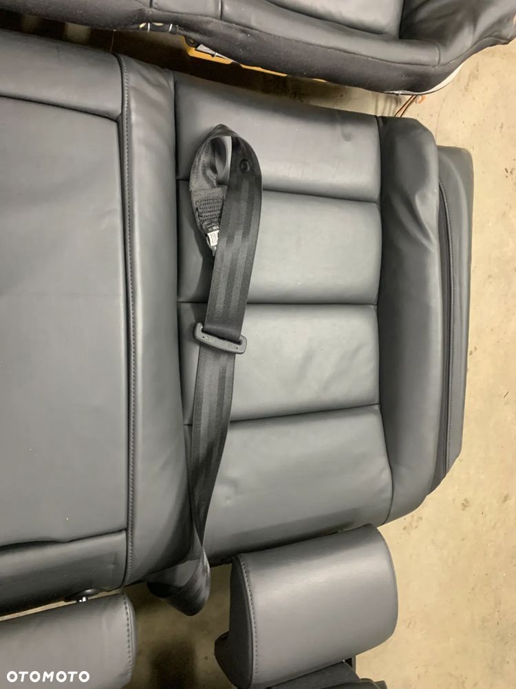fotele fotel boczki podłokietnik sline skórzane A6 C6 FL Lift kombi - 7