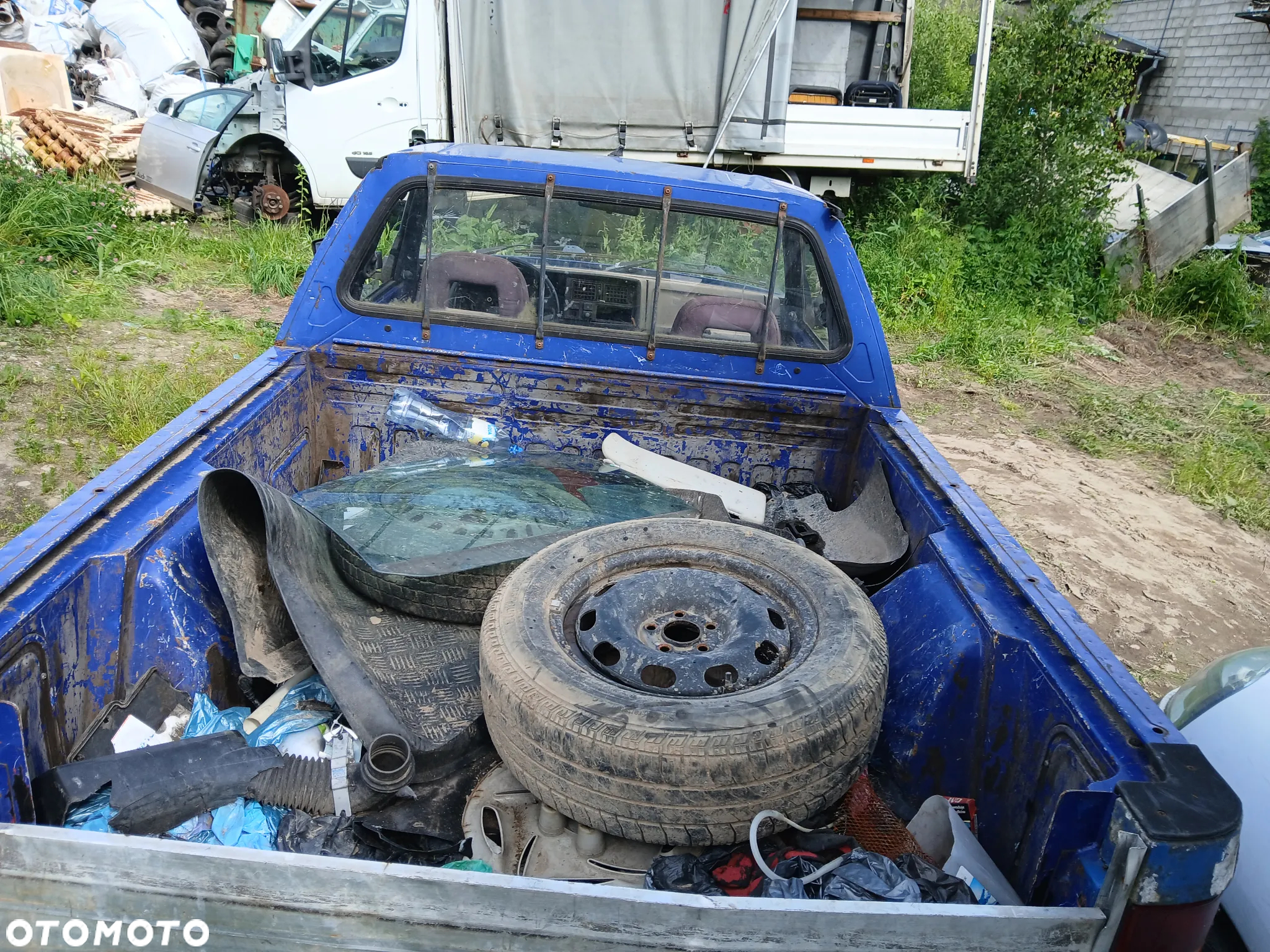 skoda favorit pickup kolor nieczytelny maska pokrywa silnika klapa bagażnika zderzak lampa reflektor - 7