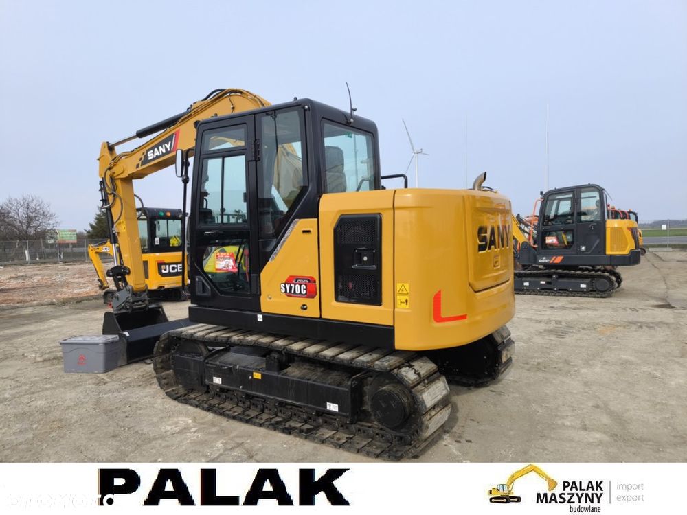 Sany Mini koparka   SANY SY 70 C  NOWA  ,2026  rok - 6
