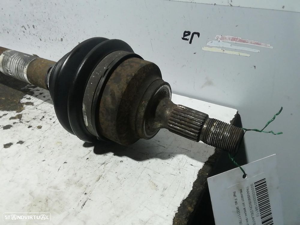 TRANSMISSÃO FRONTAL ESQUERDA PEUGEOT 307 BREAK 2006 - 2