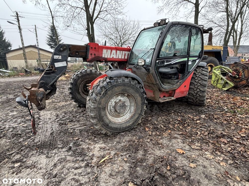 Manitou MLT 735 120 PS 2014rok Most Przedni Most Tylny Zwolnica Zwrotnica Obudowa Pochwa CZĘŚCI - 2