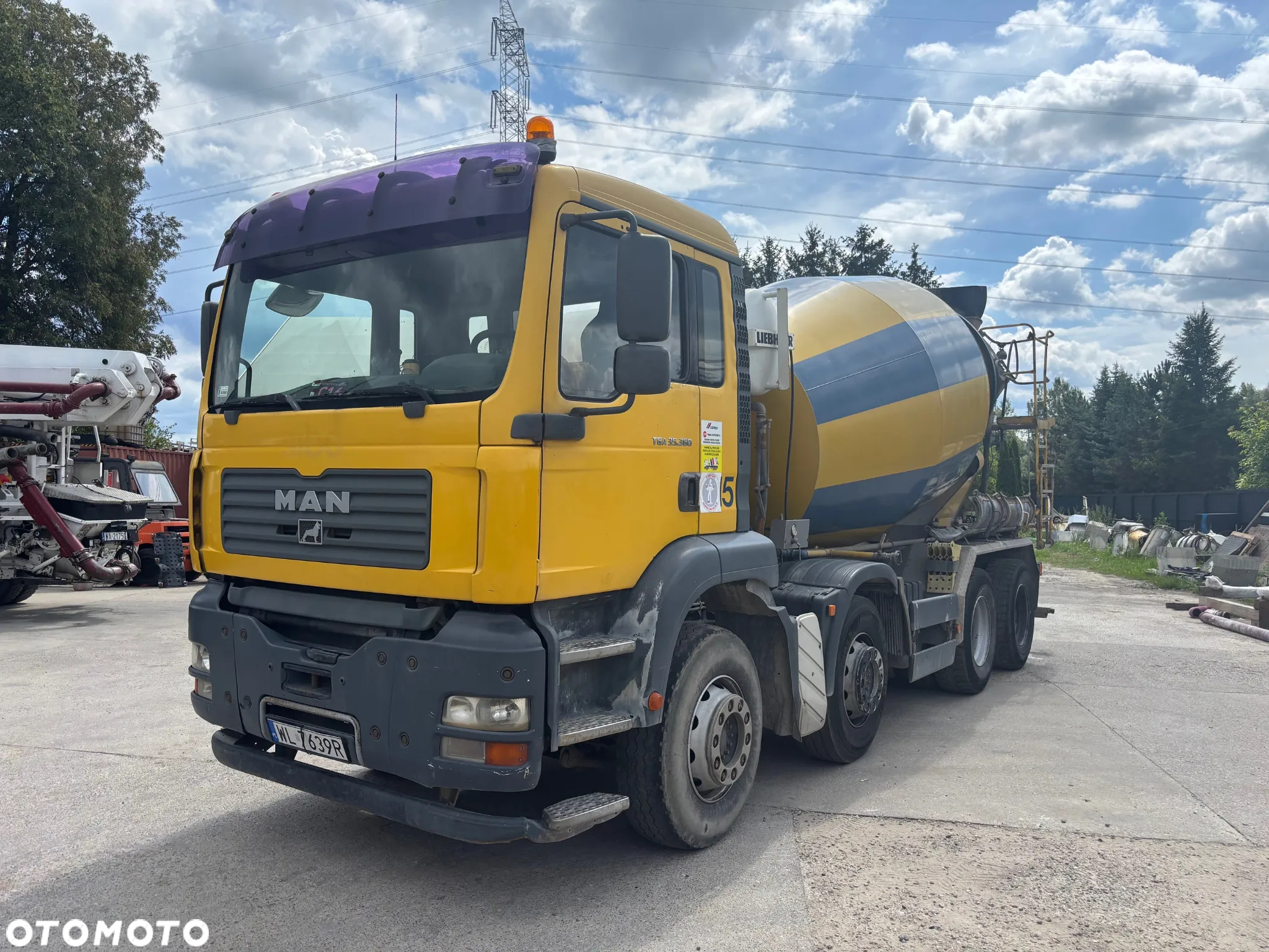 MAN TGA 35.360 Liebherr 9m3 34t - 2