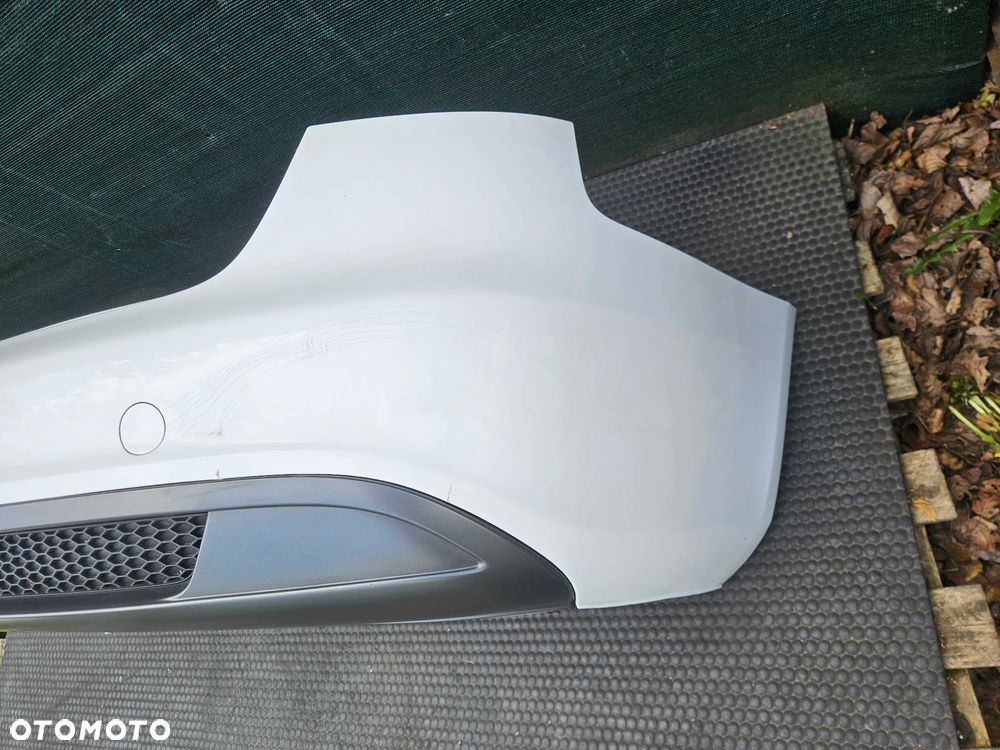 Zderzak Tyl Tylny S-Line Bialy Dyfuzor Audi A4 B8 Sedan - 19