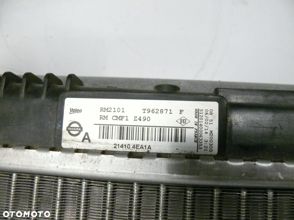 CHŁODNICA WODY NISSAN QASHQAI RENAULT KADJAR 1.5DCI 2015 - 3
