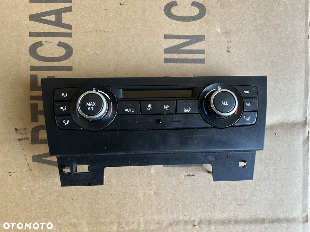 Przełączniki panel sterowania nawiewu BMW X1 E84 9292263 - 1