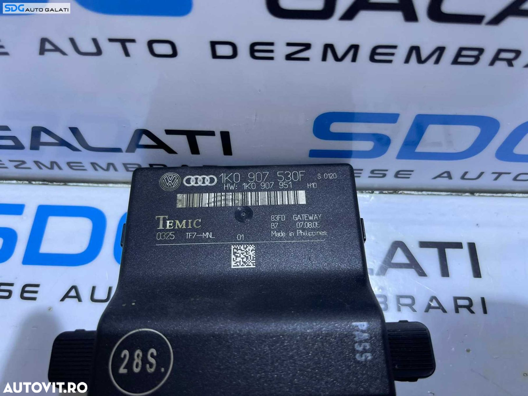 Unitate Modul Calculator CAN Gateway VW Golf PLUS 2004 - 2008 Cod 1K0907530F [L3660] - 2