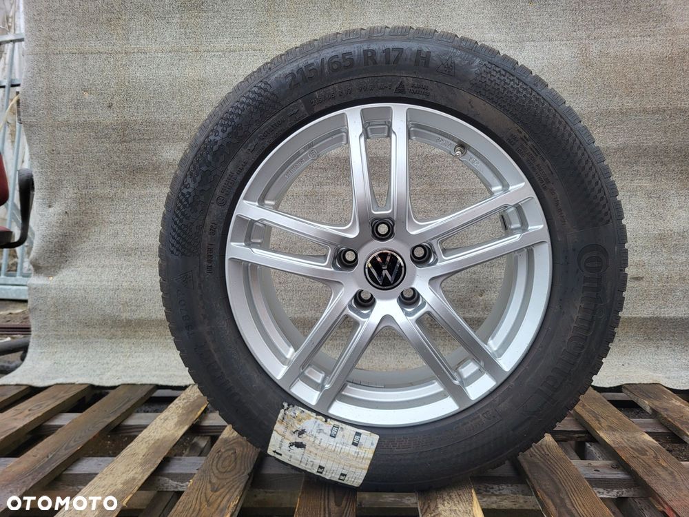 [K416] Koła zimowe 17 Cali 5x112 Continental 215/65/17 7mm VW TIGUAN - 1