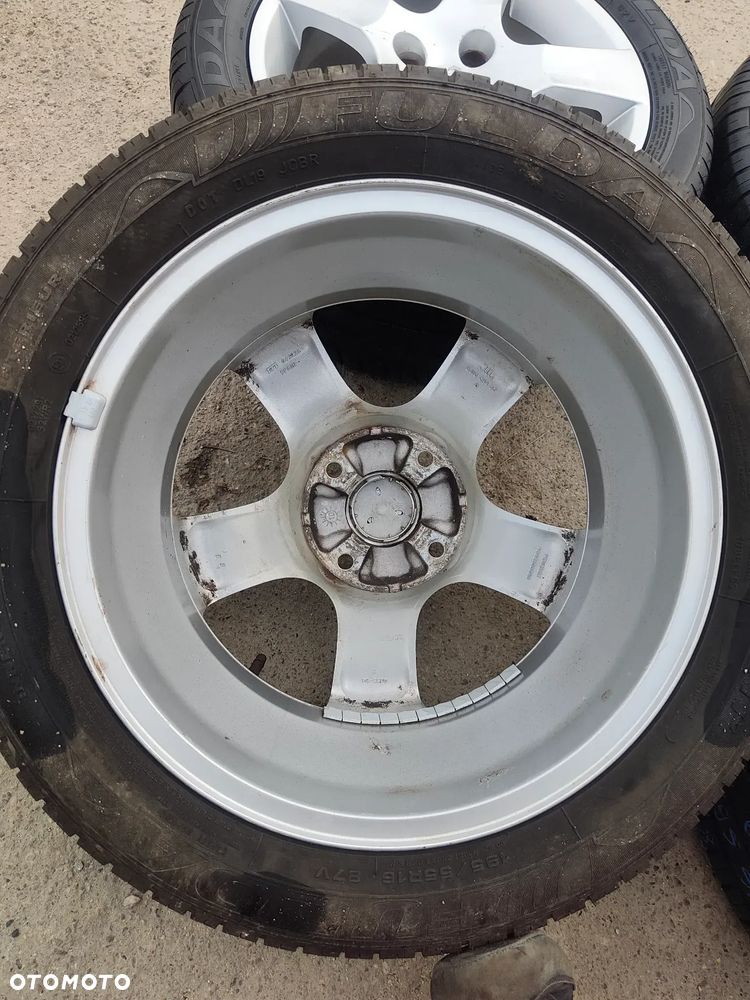 4x108 Felgi Aluminiowe Alufelgi Oryginalne 16 Koła Letnie Lato CITROEN BERLINGO C2 C3 C4 PEUGEOT PARTNER 1007 207 307 SW 208 6,5mm Legnica ALU-RAD 195/55 - 15