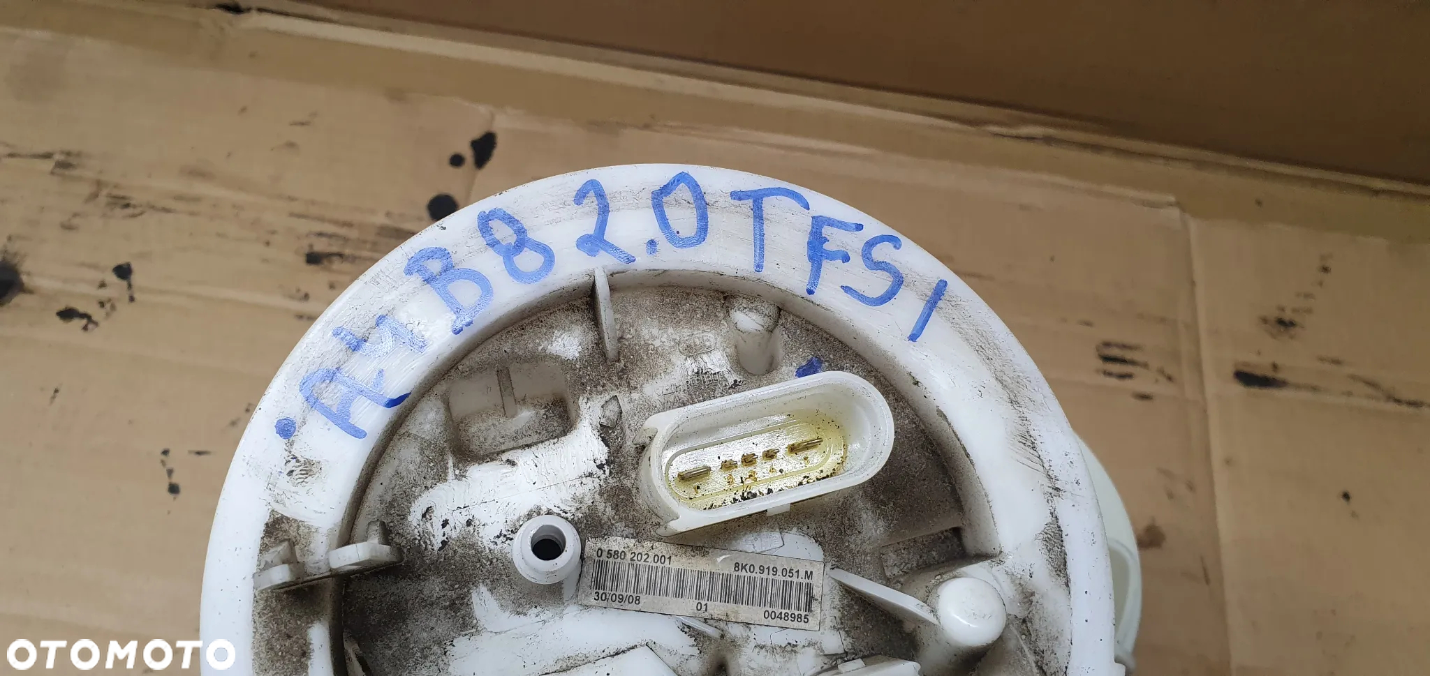 Pompka paliwa pływak pompa Audi A4 B8 2.0 TFSI 8K0919051M - 7
