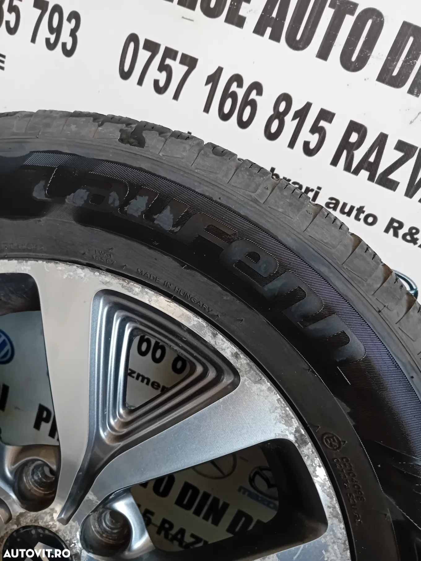 Set 5 Jante Aluminiu R17 Kia Sportage Hyundai IX35 Nissan Dacia Suzuki 5x114.3 225/60R17 - 12
