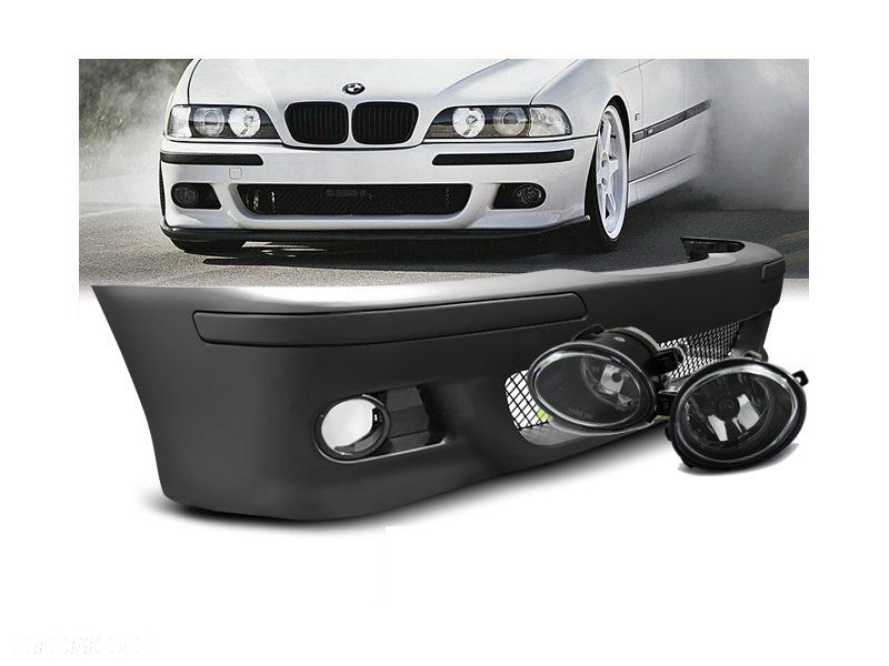 Zderzak przedni BMW E39 M5 + HALOGENY M-PAKIET - 2