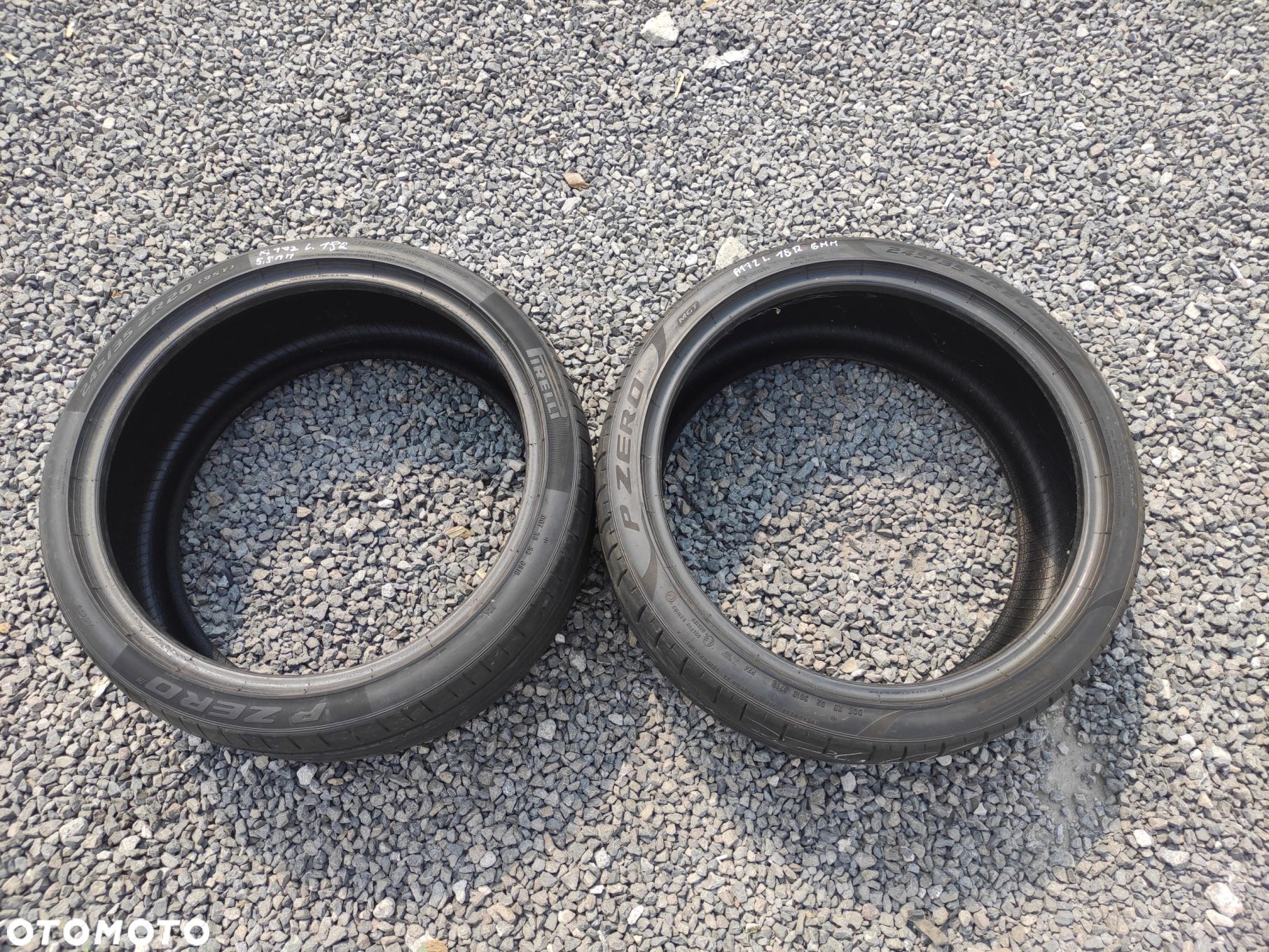 OSŁONY OPONY LETNIE PIRELLI P ZERO 245 35 20 2019 ROK - 1